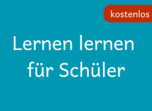 Lernen lernen für Schüler